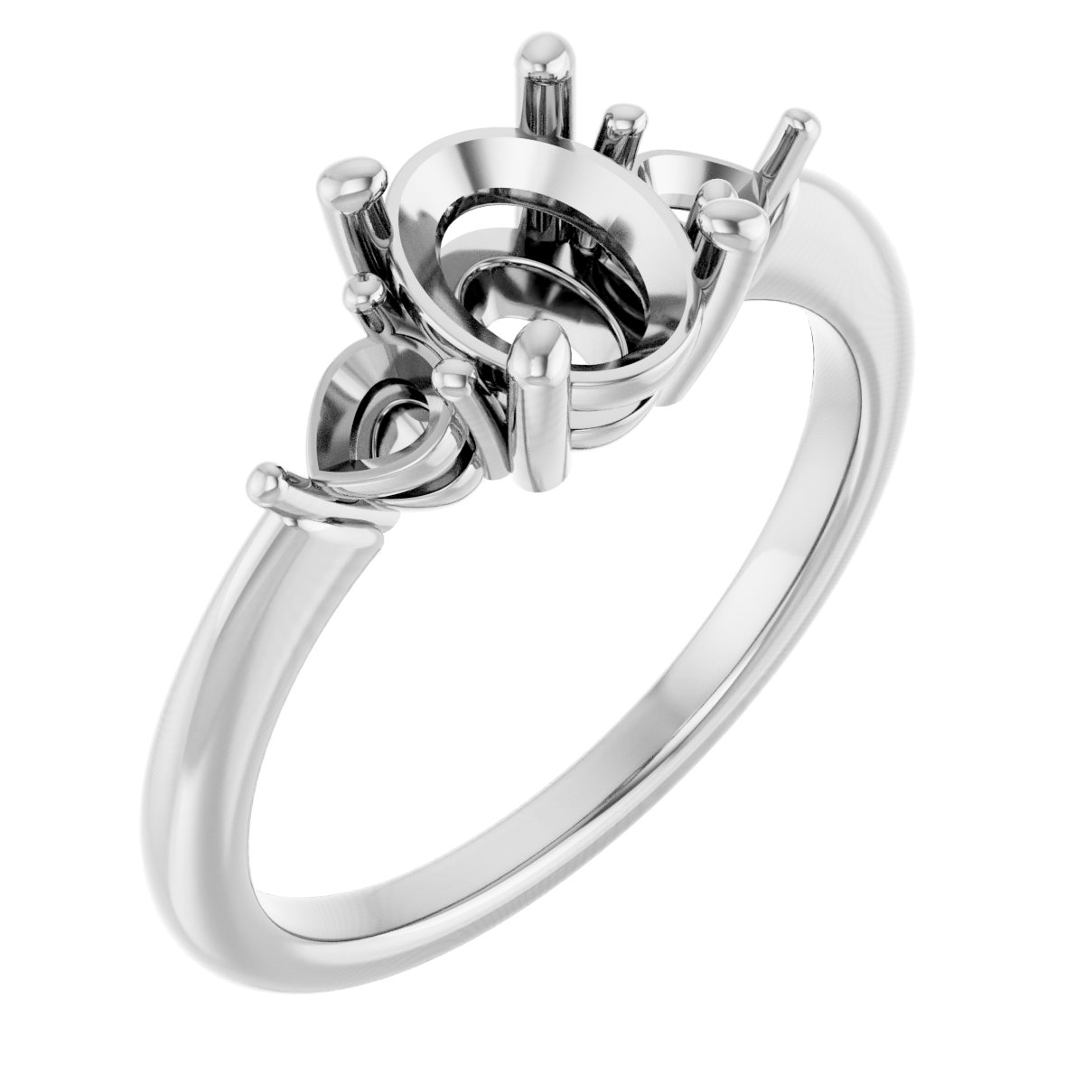 Three-Stone Engagement Ring