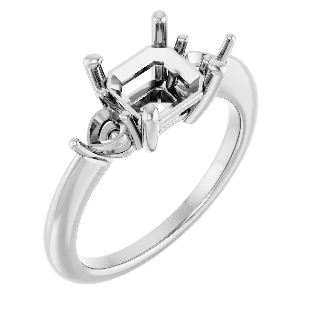 Three-Stone Engagement Ring