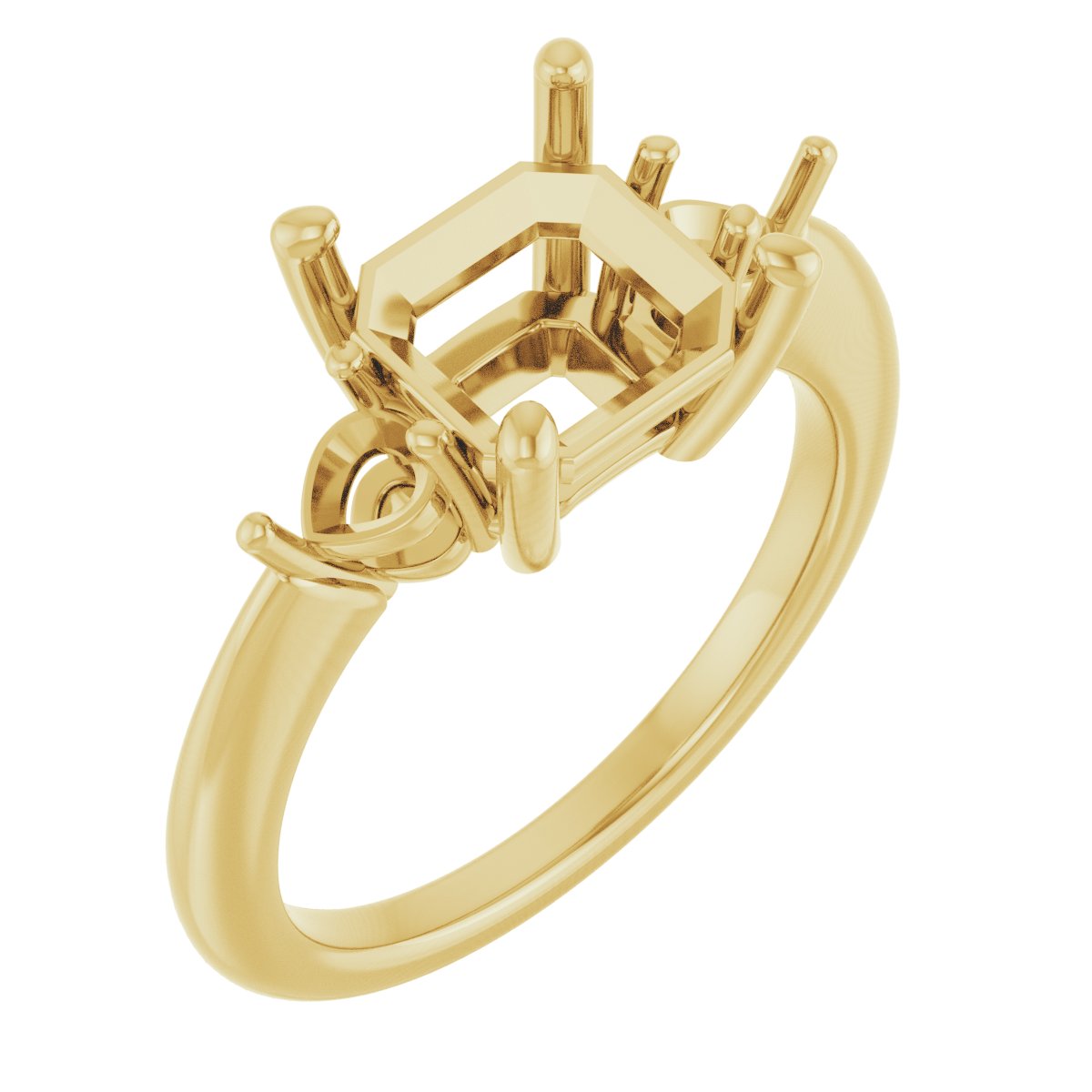 Three-Stone Engagement Ring