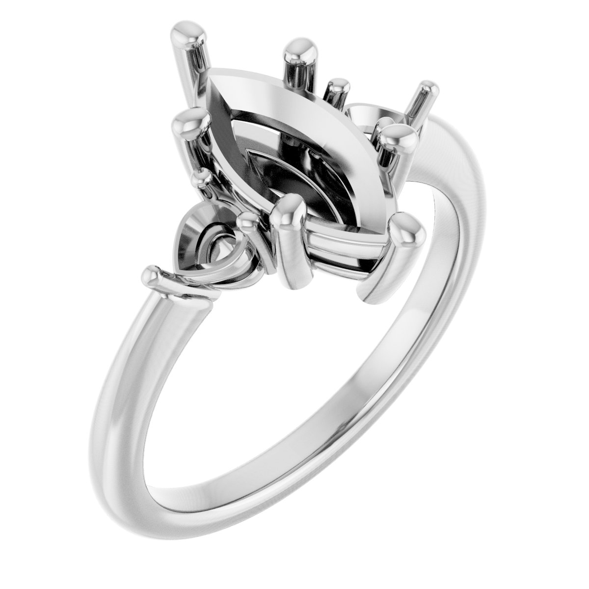 14k White Gold