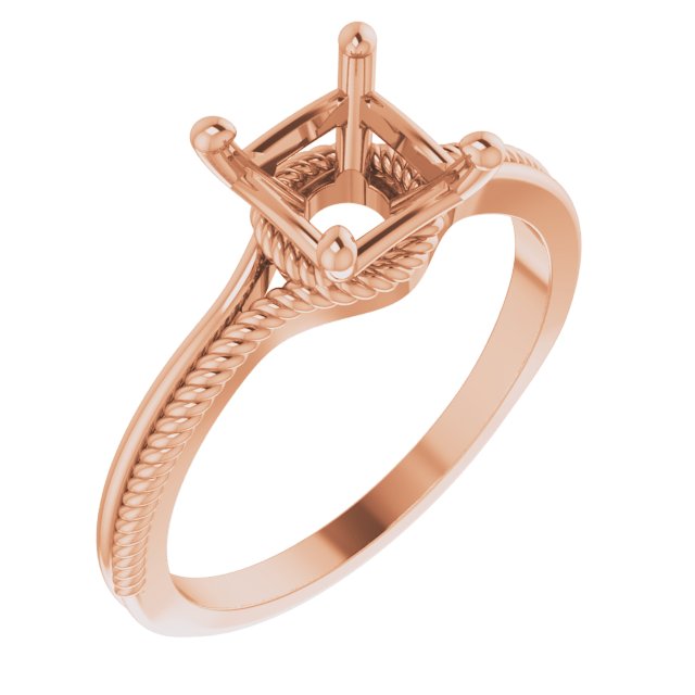 Solitaire Engagement Ring or Band