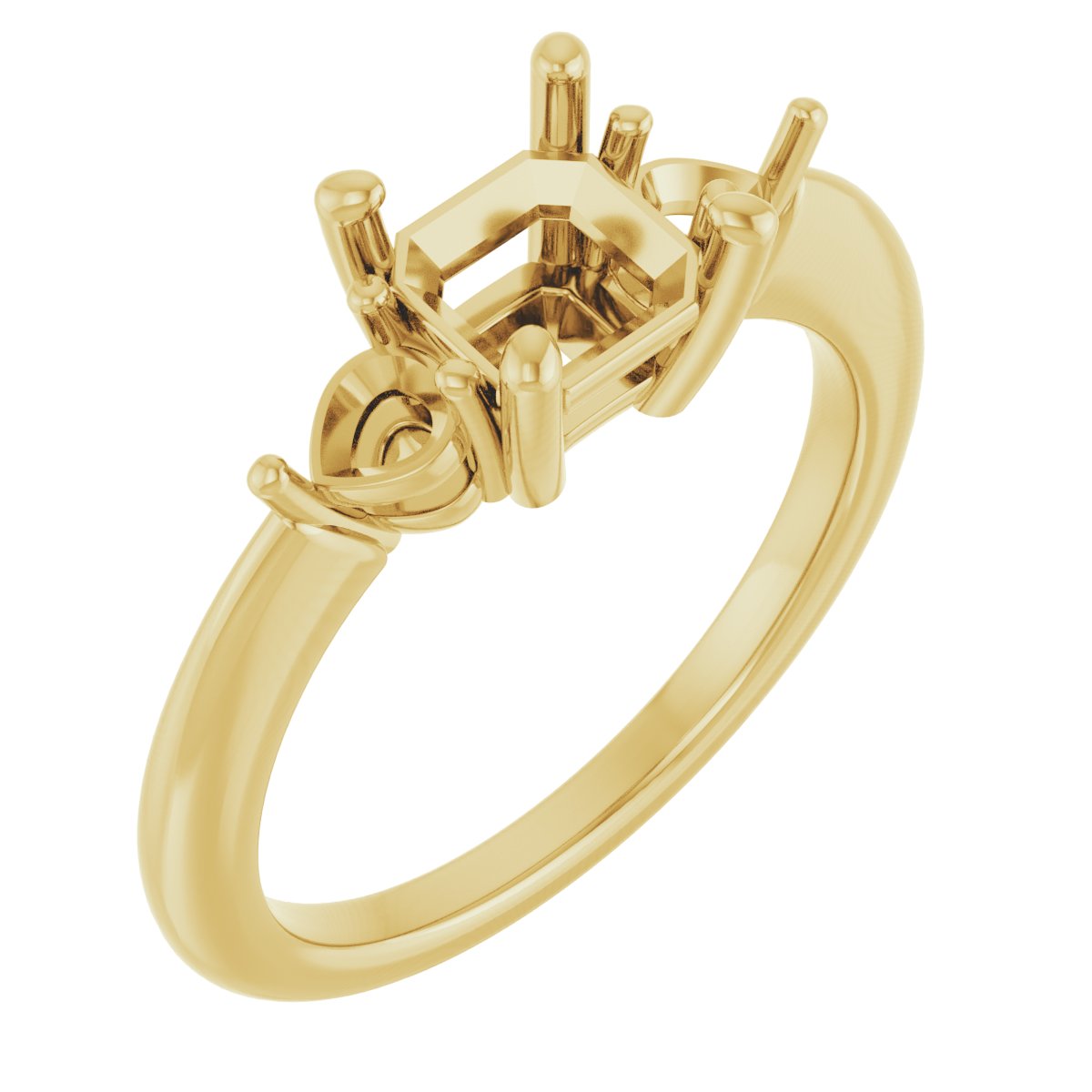 Three-Stone Engagement Ring