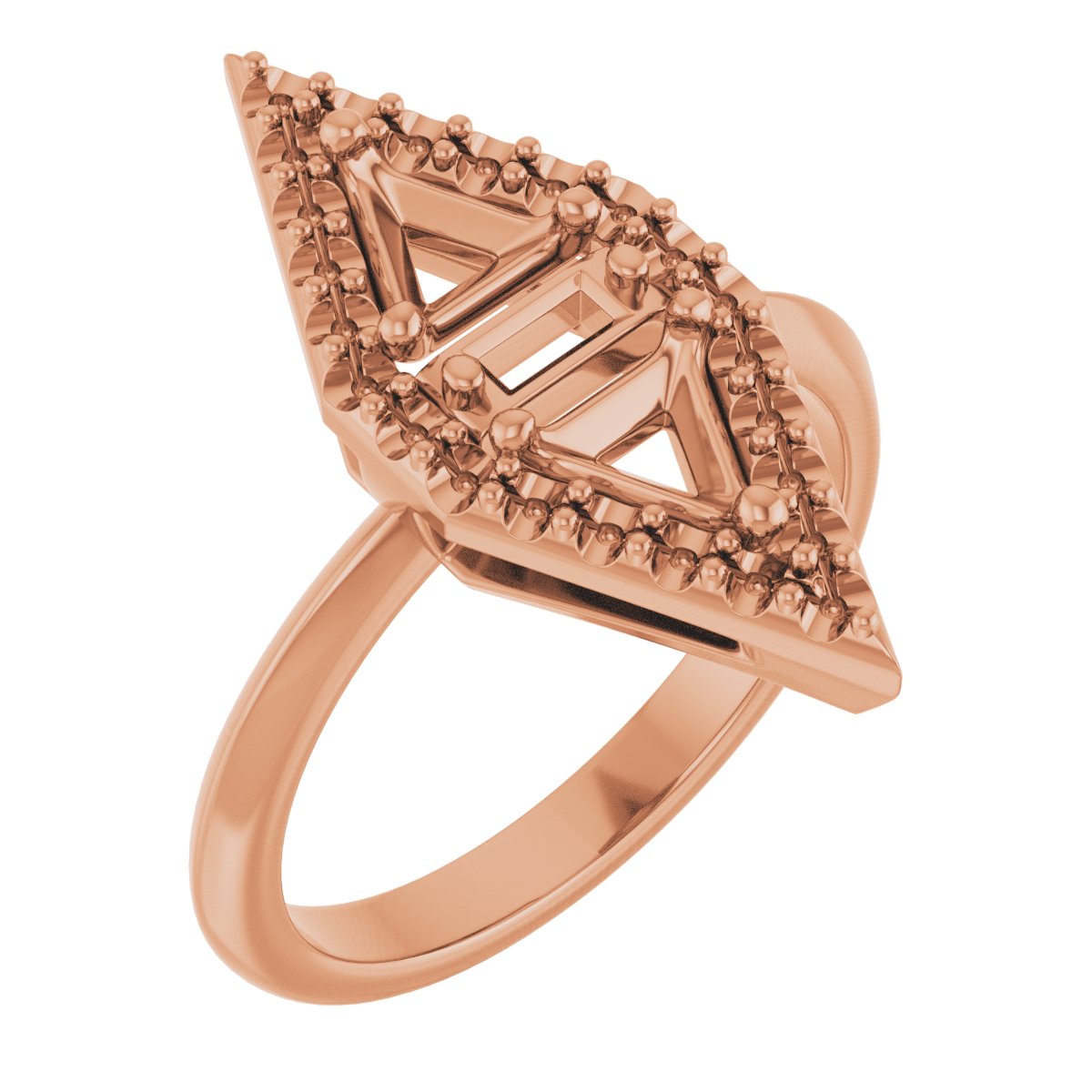 Two-Stone Halo-Style Engagement Ring or Band