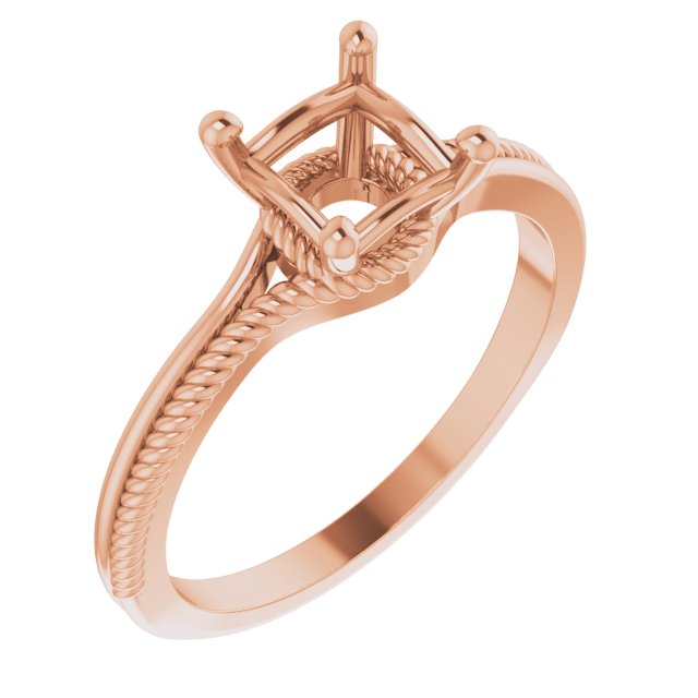 Solitaire Engagement Ring or Band