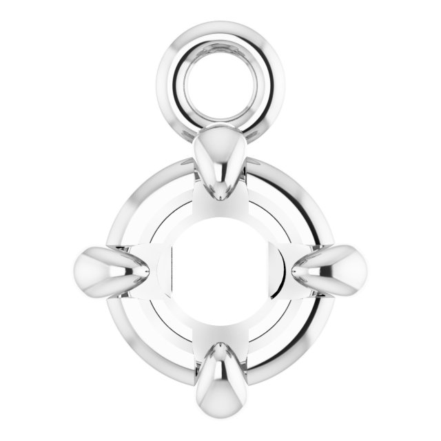 Round 4-Prong Claw Dangle