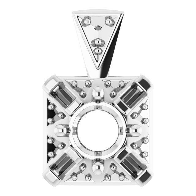 Halo-Style Pendant
