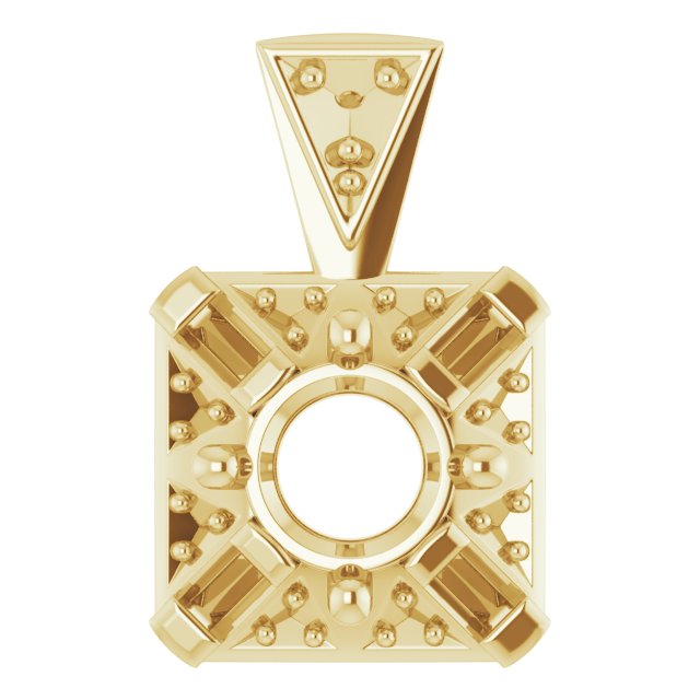 Halo-Style Pendant