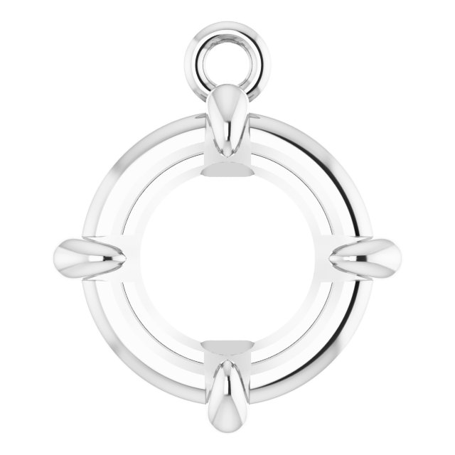 Round 4-Prong Claw Dangle