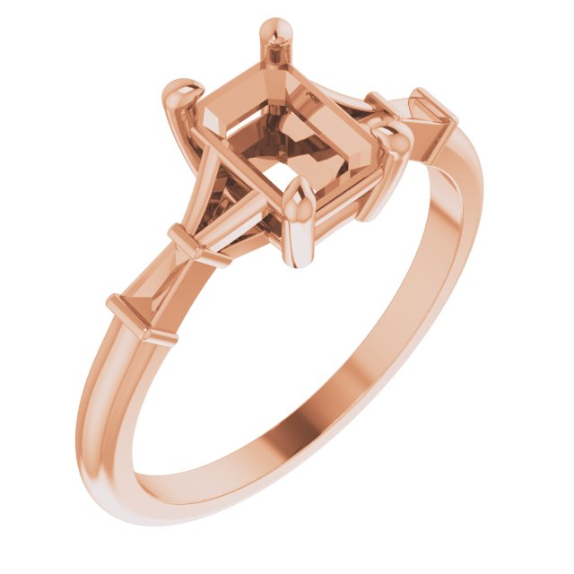 Accented Engagement Ring or Band