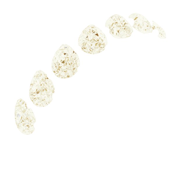 Alternative view of 1 CTW Natural Diamond Anniversary Band – 14K Yellow Gold