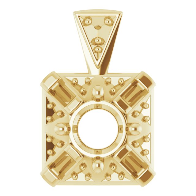 Halo-Style Pendant