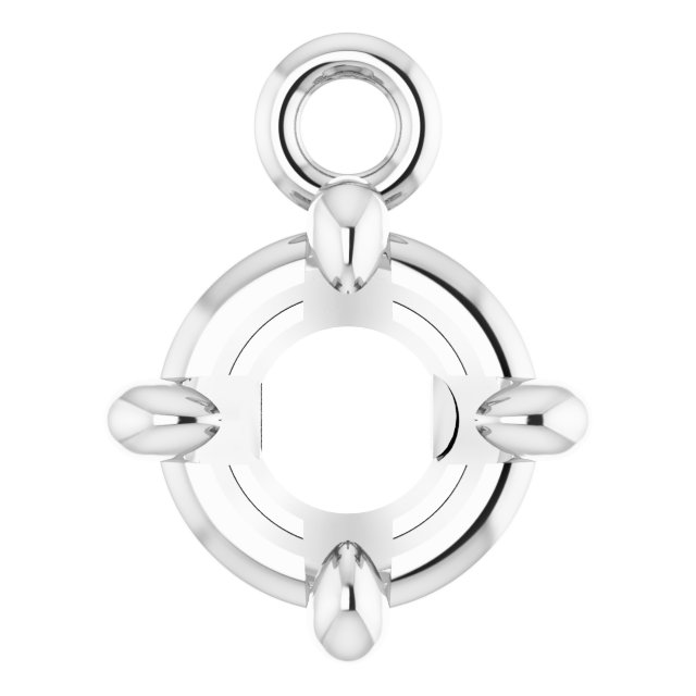 Round 4-Prong Claw Dangle