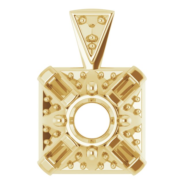 Halo-Style Pendant