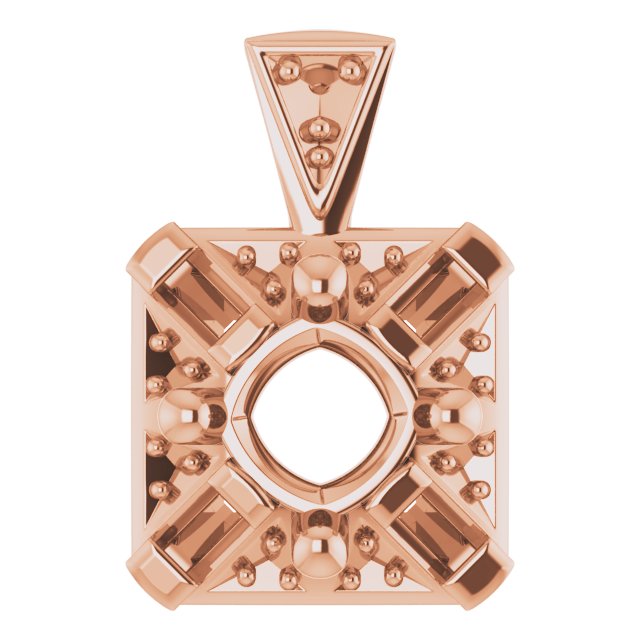 Halo-Style Pendant