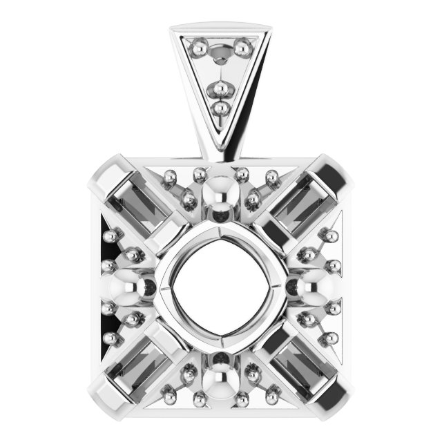 Halo-Style Pendant