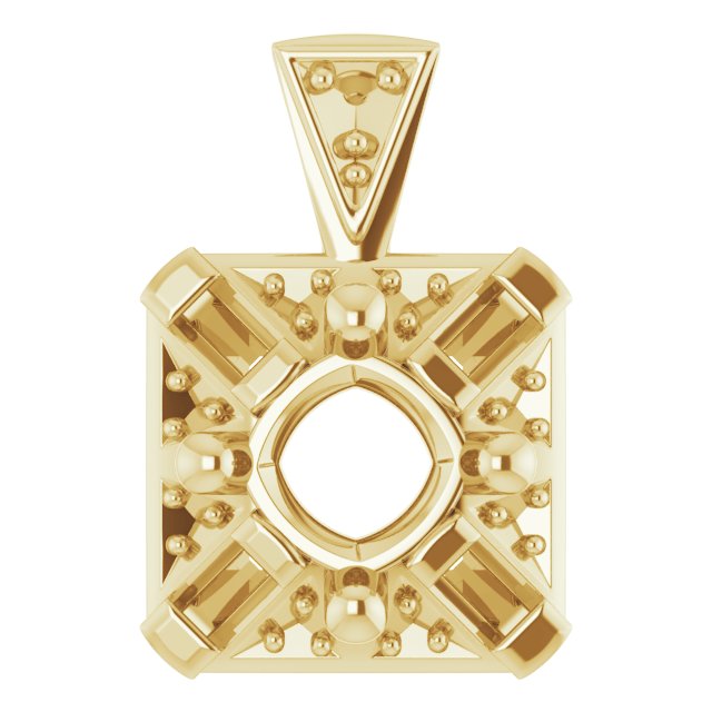 Halo-Style Pendant