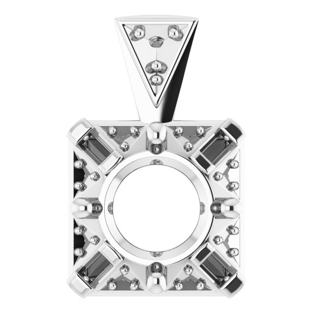 Halo-Style Pendant