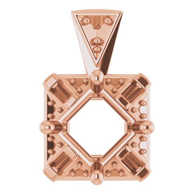 Halo-Style Pendant