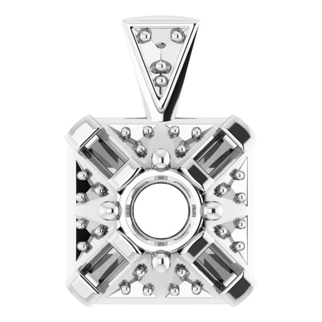 Halo-Style Pendant