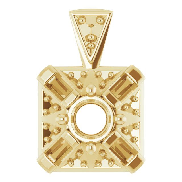 Halo-Style Pendant