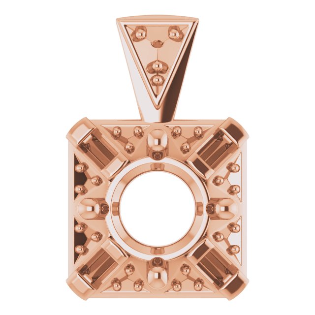 Halo-Style Pendant