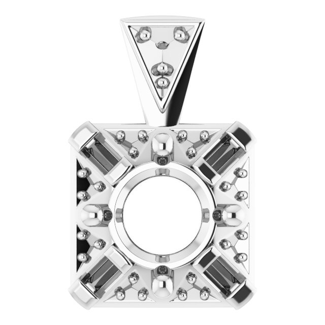 Halo-Style Pendant