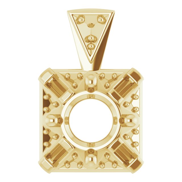 Halo-Style Pendant