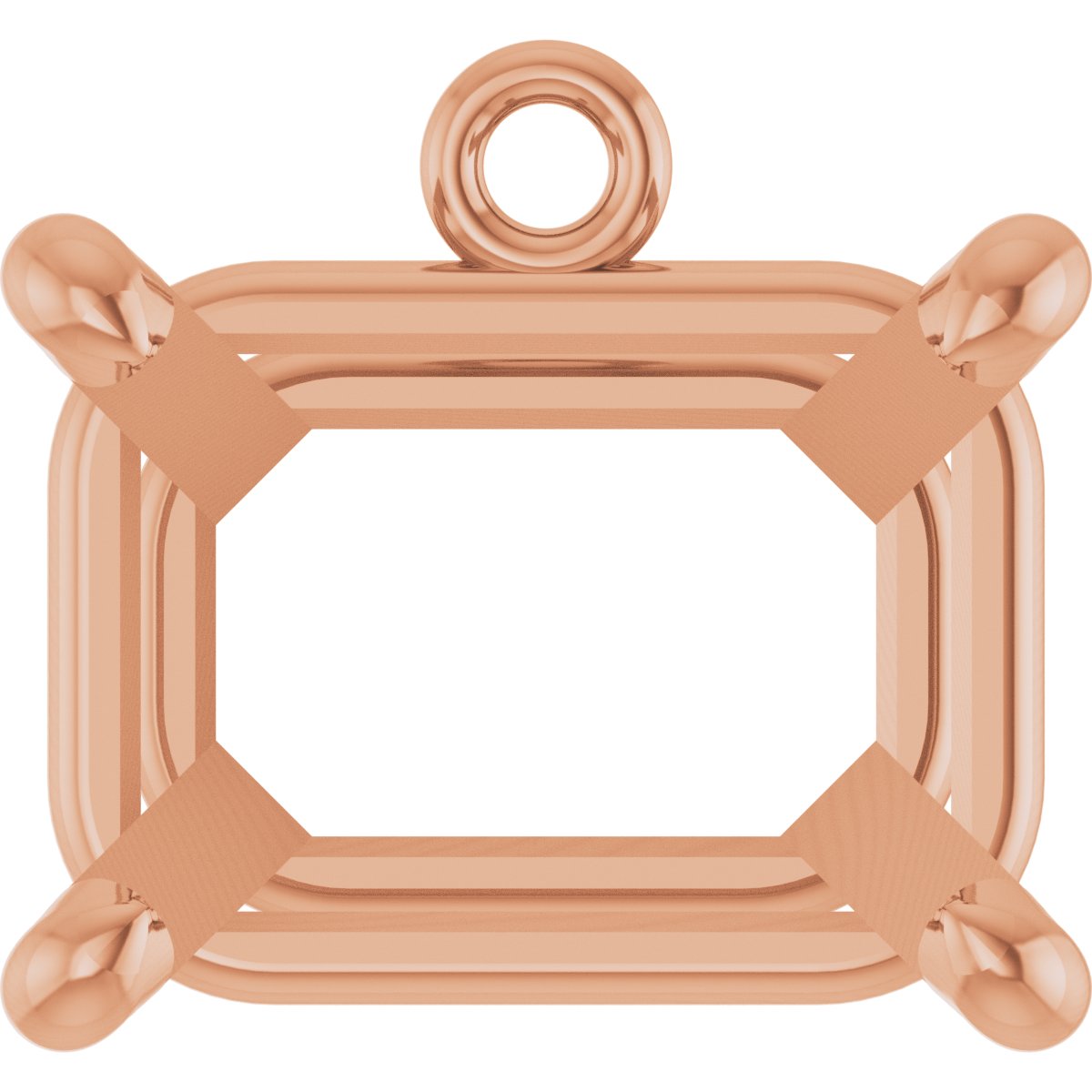 Round 4-Prong Basket Dangle
