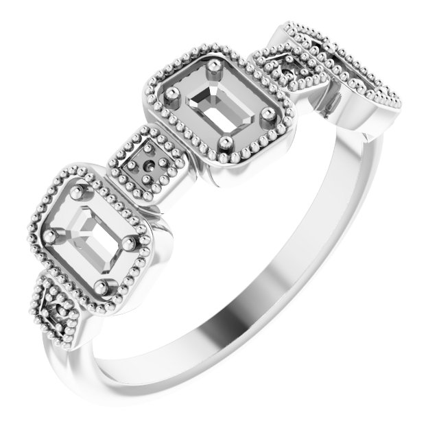 1/2 CTW Natural Diamond Anniversary Band – 14K White Gold
