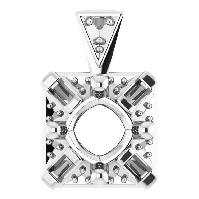 Halo-Style Pendant