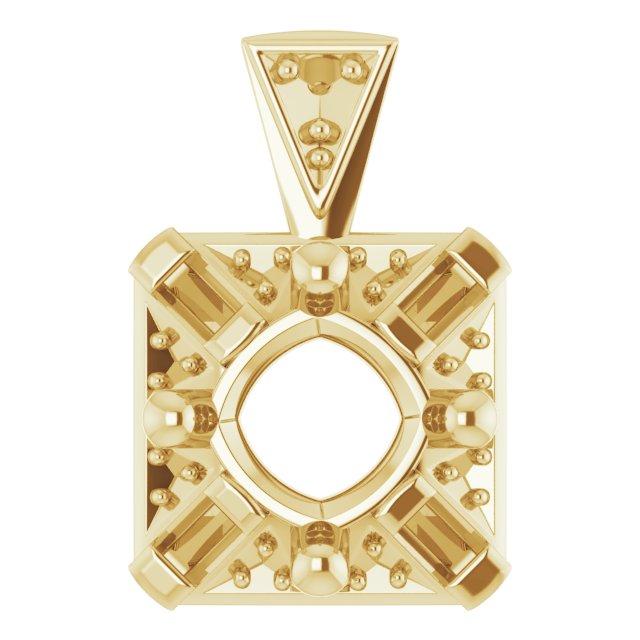 Halo-Style Pendant