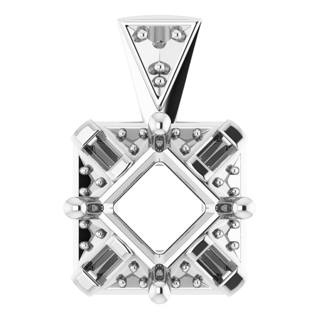 Halo-Style Pendant