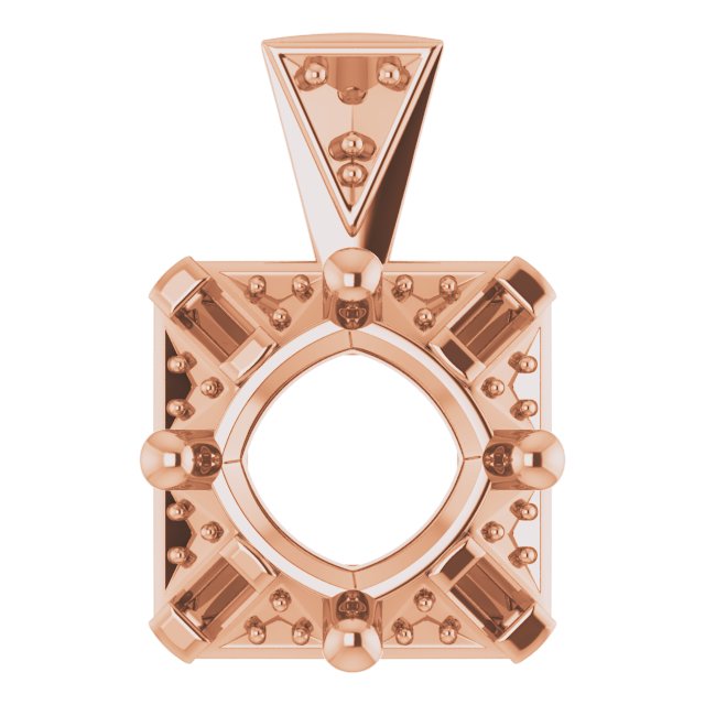 Halo-Style Pendant