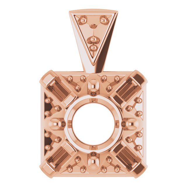 Halo-Style Pendant