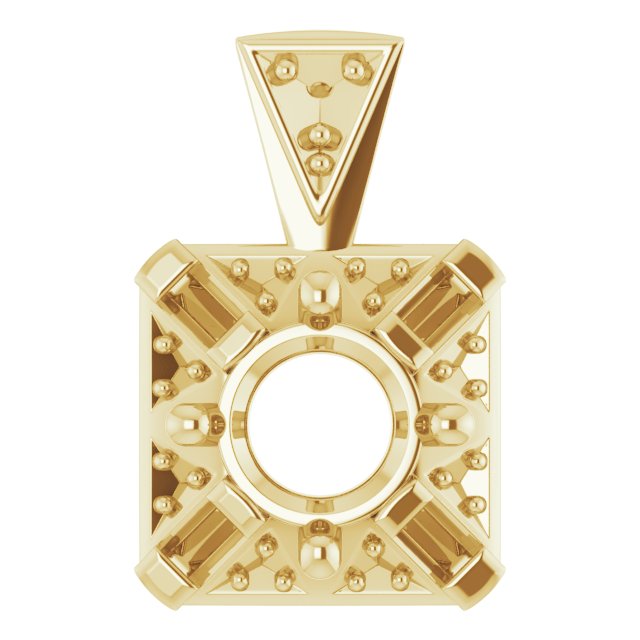 Halo-Style Pendant