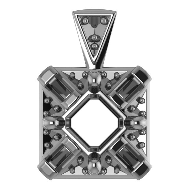 10 mm Square Pendant Mounting