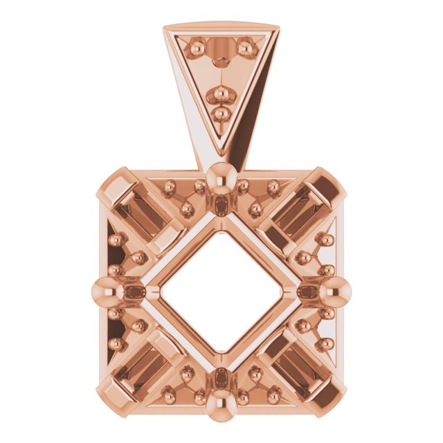 Halo-Style Pendant