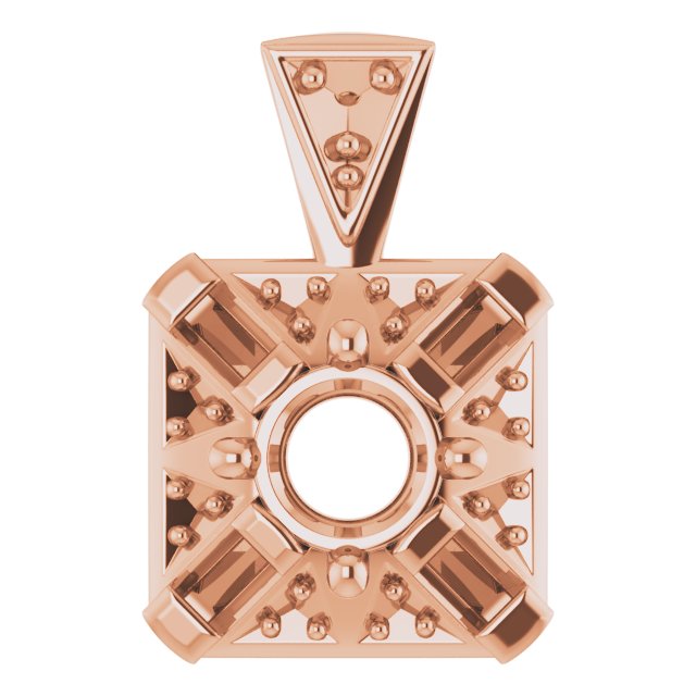 Halo-Style Pendant