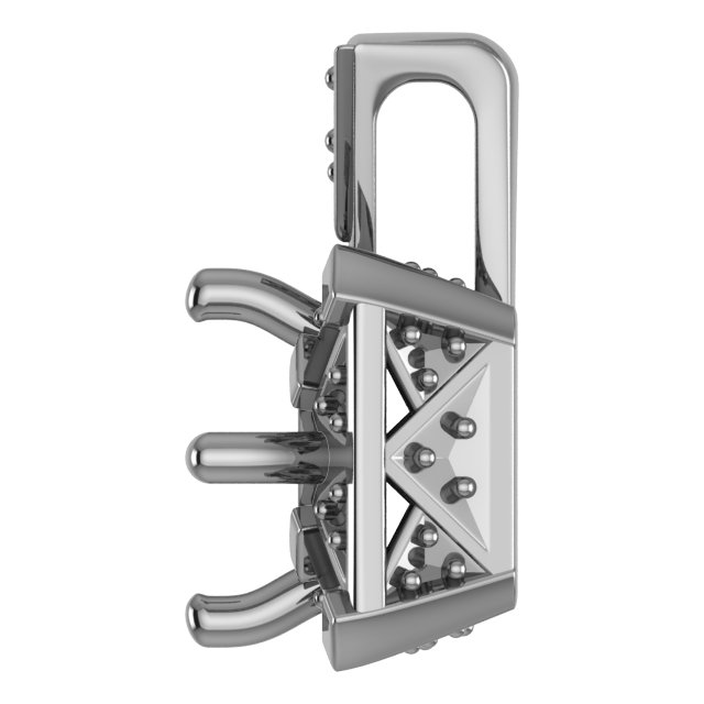 10 mm Square Pendant Mounting view 3