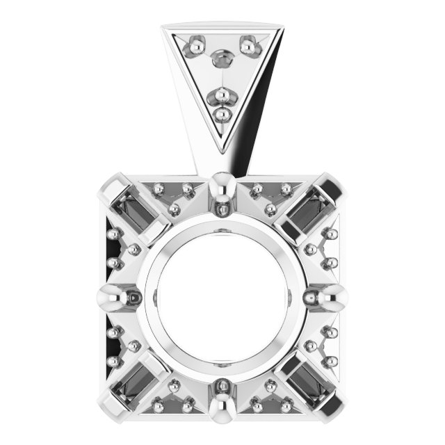 Halo-Style Pendant