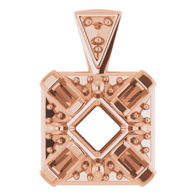 Halo-Style Pendant