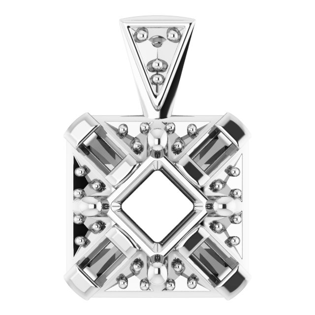 Halo-Style Pendant