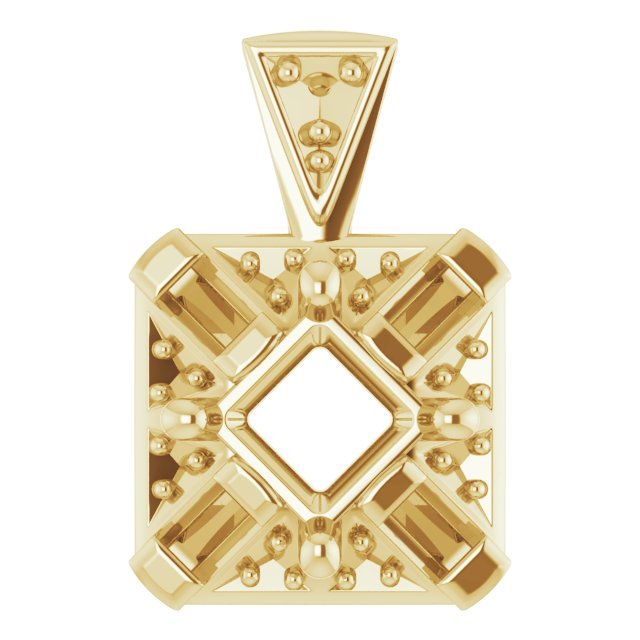Halo-Style Pendant