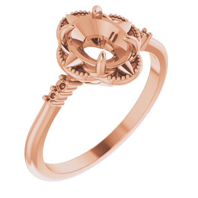 Accented Engagement Ring or Band
