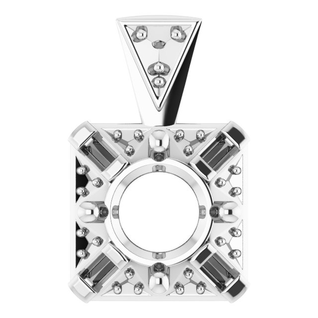 Halo-Style Pendant