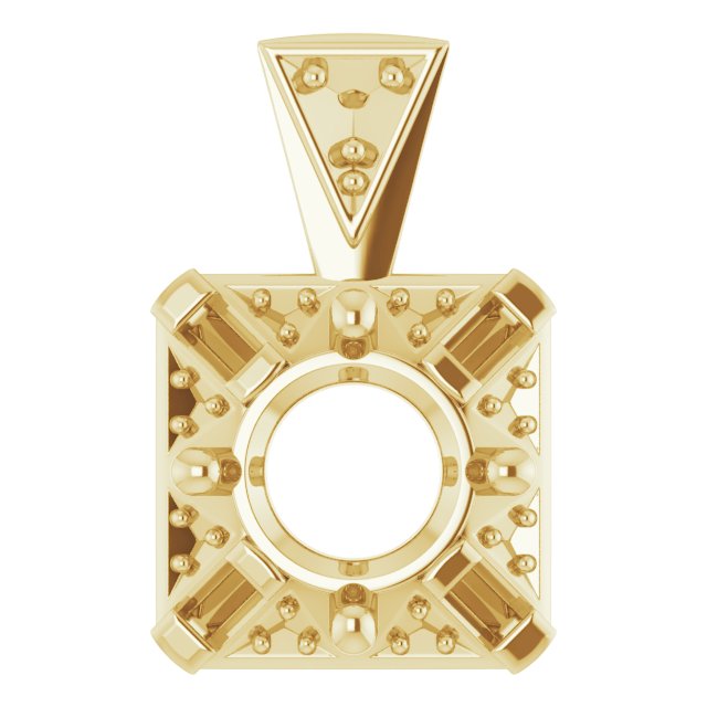 Halo-Style Pendant