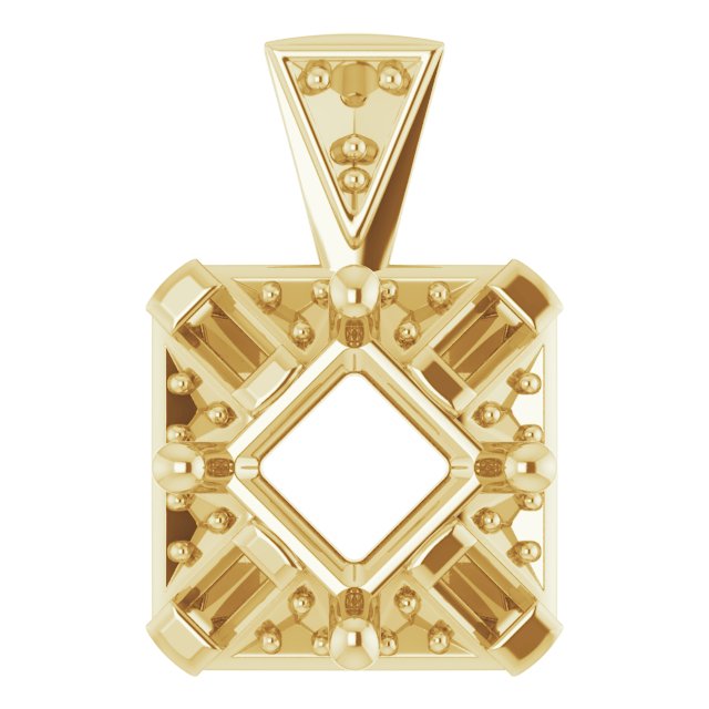 Halo-Style Pendant