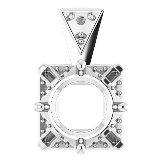 Halo-Style Pendant