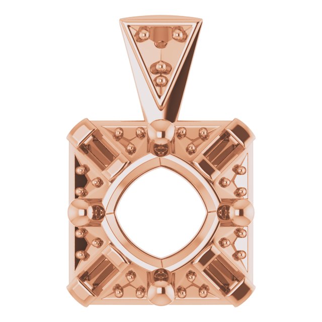 Halo-Style Pendant