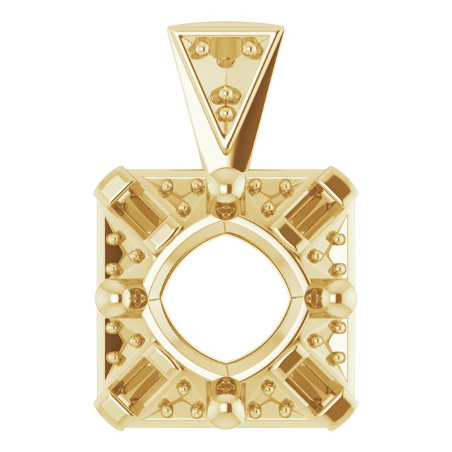 Halo-Style Pendant